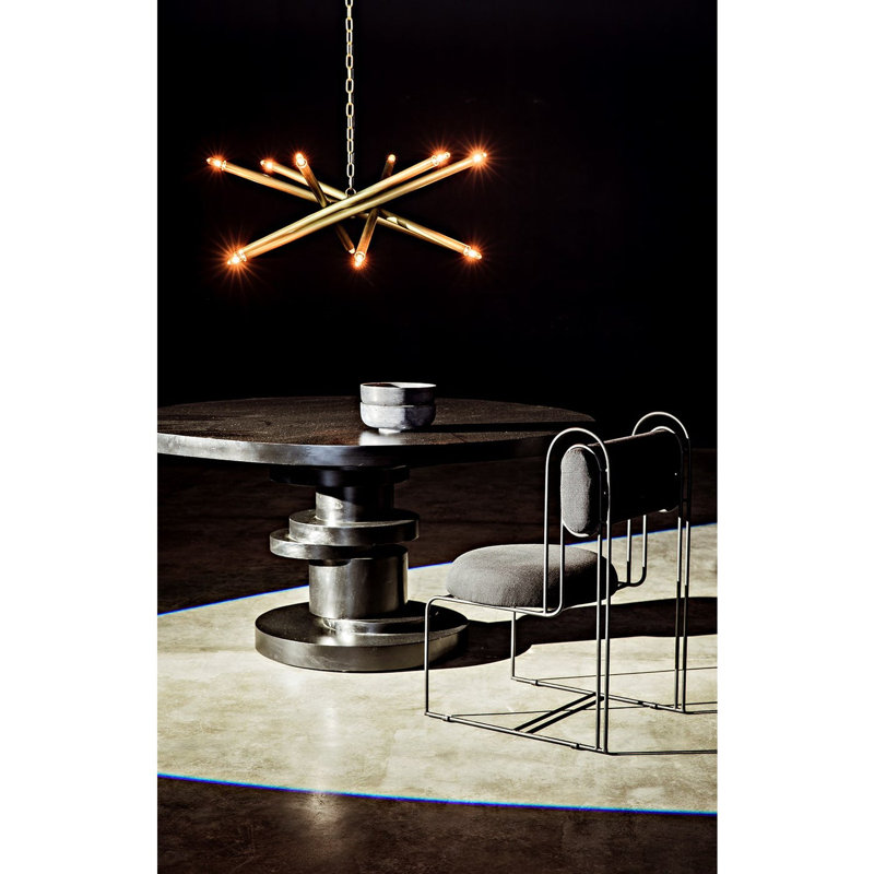 Table de salle à manger Hugo, Noir, H 30 po x L 60 po x l 60 po
