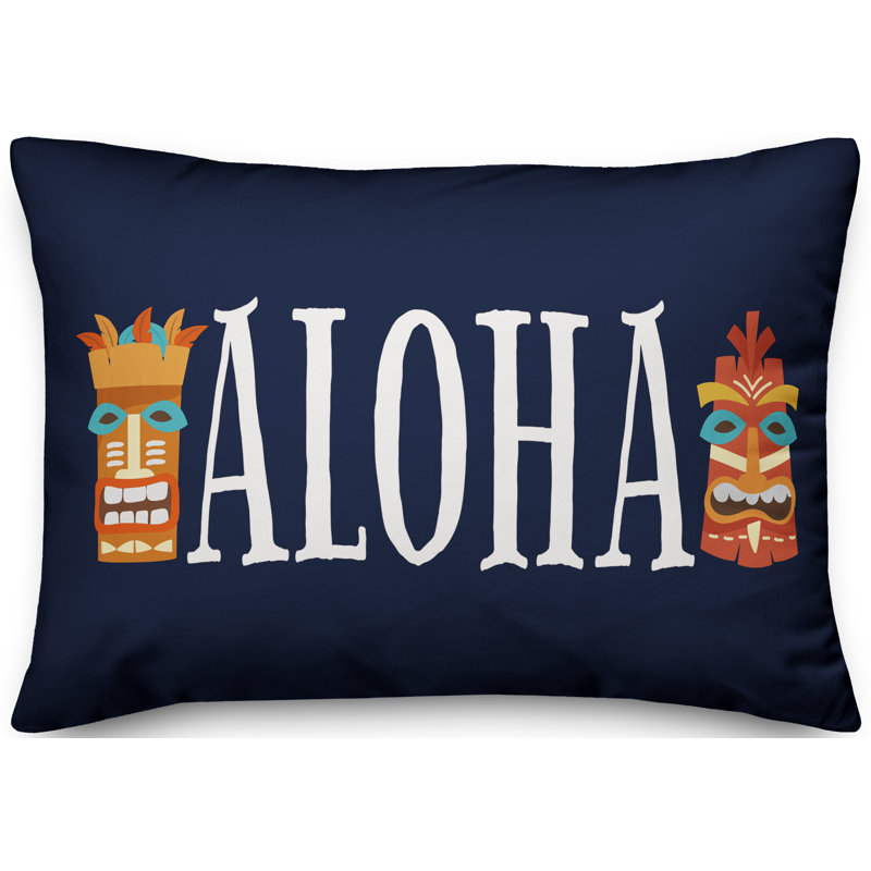 Outdoor Reversible Throw Pillow