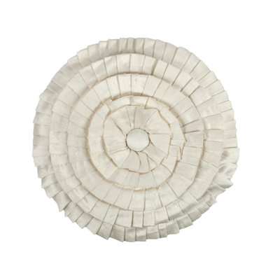 Brighton Ruffled Throw Pillow