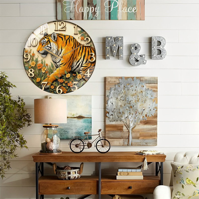 Horloge murale Tiger