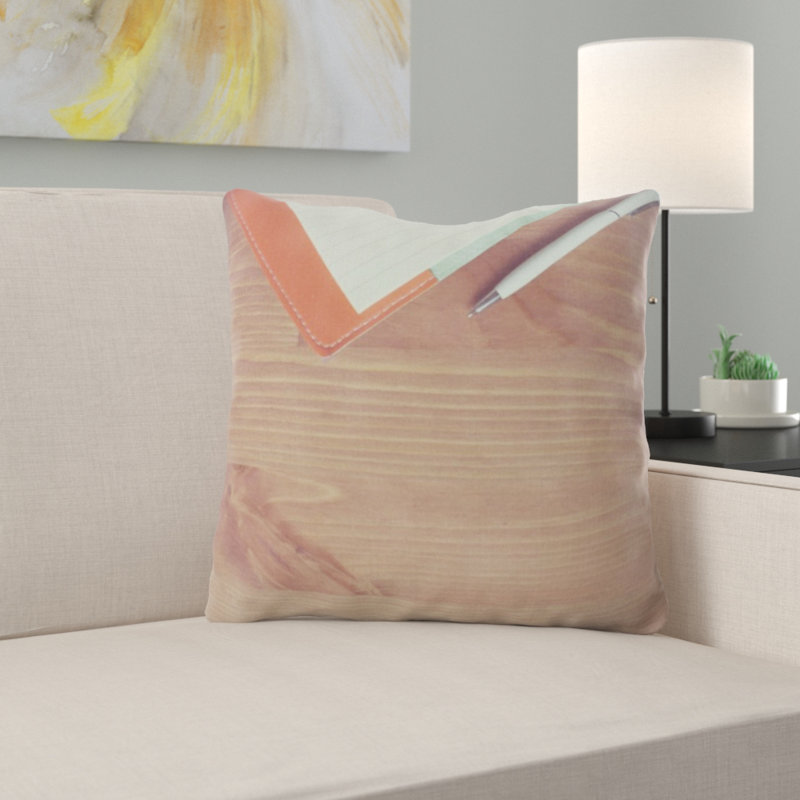 Coussin décoratif café
