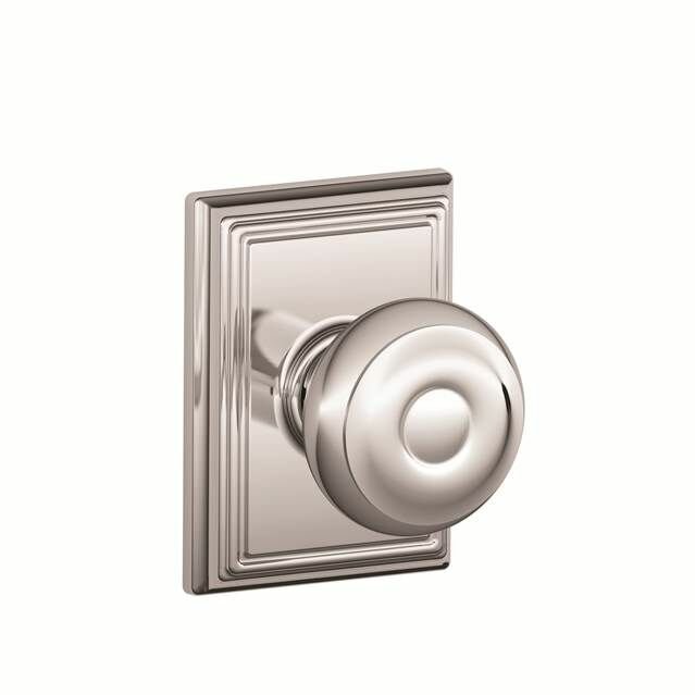 Schlage Georgian Single Cylinder Interior Knob Set (Exterior