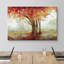Automne, automne, "Érable orange dans la nature, paysage, grande impression sur toile encadrée"-99142284-99142285