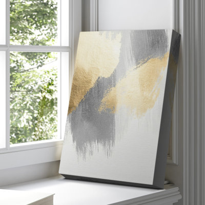 Toile tendue avec châssis abstrait CDXLIX
