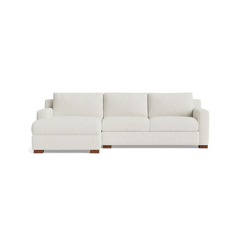 Catalina Sectional, Right Hand Facing, Performance Weave - Snow