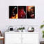 «Versing Glasses Of Red Wine», reproduction d'art sur toile-1508141342