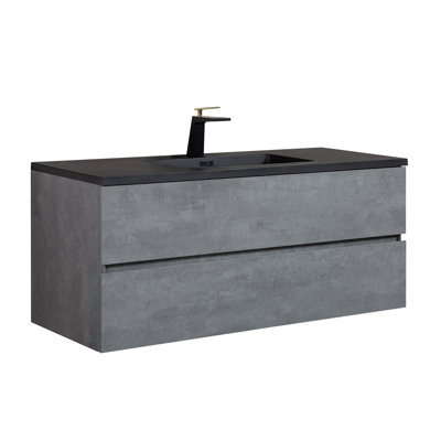 Meuble-lavabo mural 48 po