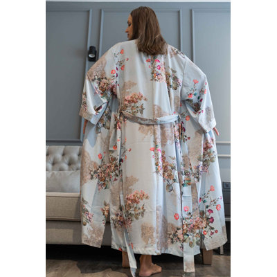 Girl / Woman+ Mid-Calf Bathrobe with Pockets