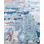 Tapis noué à la main de conception unique Melby - gris, 9 pi 2 po x 12 pi 2 po