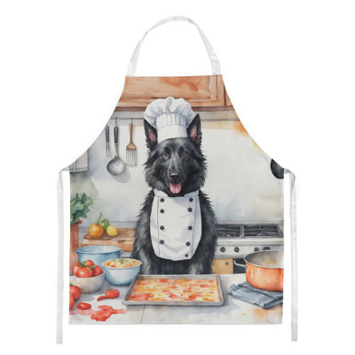 No Pattern Bib Apron