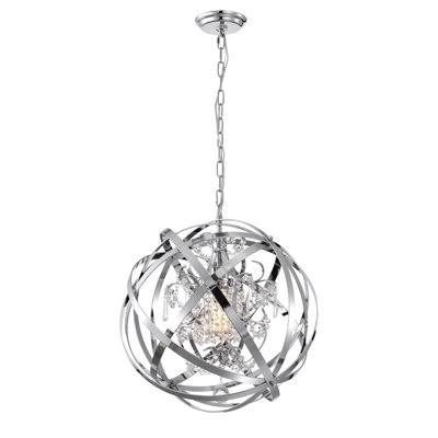 Luminaire sphère suspendu 1 lumières simple Hodder