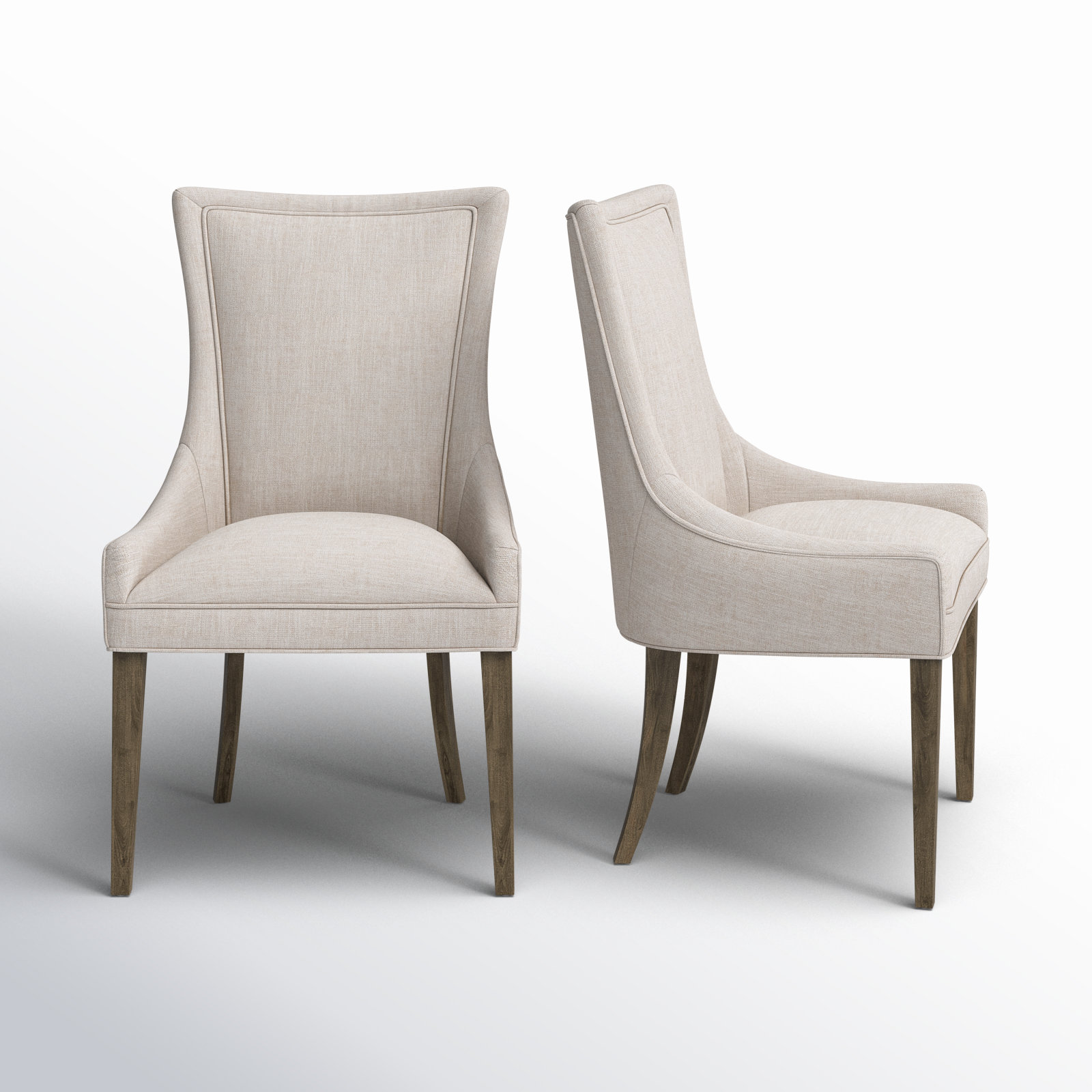 2 piece copley upholstered deals dinning chair