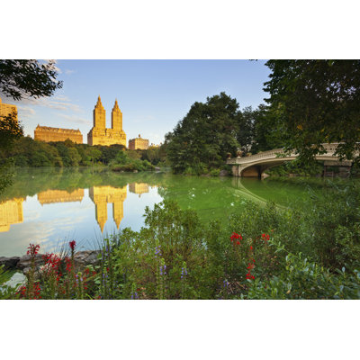 Central Park by RudyBalasko - Wrapped Canvas Print
