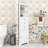 Triangle Bathroom Corner Cabinet with Adjustable Shelves, Triangle Drawers and Enclosed Storage-1437062273