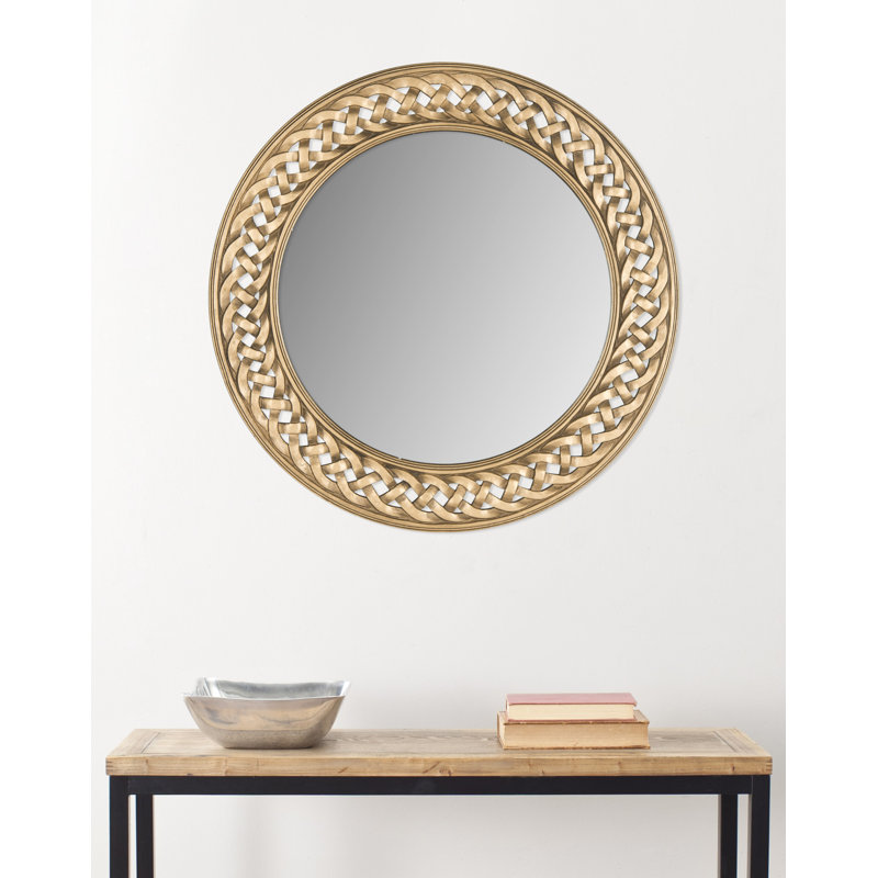 Miroir d'appoint Lizzie, Doré