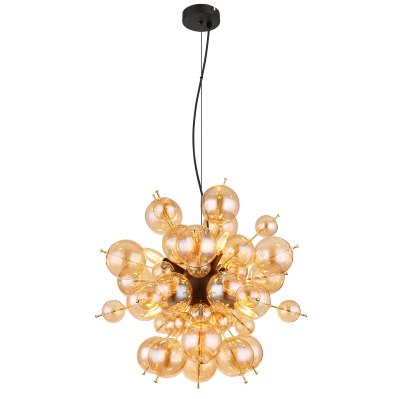 Bahler 6 - Light Pendant, Amber