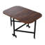 Oval Metal Base Dining Table-1335550122-1335550117
