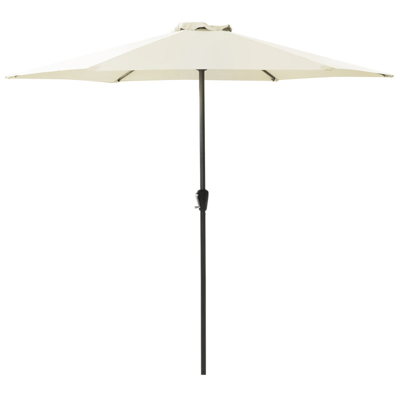 Enya 270cm Market Parasol, Beige