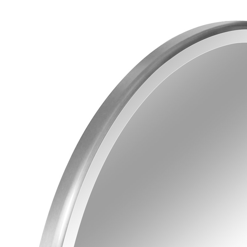 Braley Metal Arch Wall Mirror, 36" x 24"