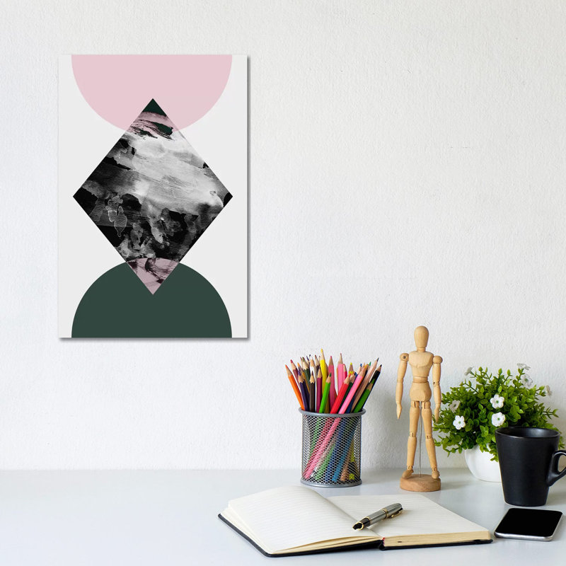 Minimalism XXI by Mareike Böhmer - Wrapped Canvas Gallery-Wrapped Canvas Giclée, 20.32 cm H x 30.48 cm W