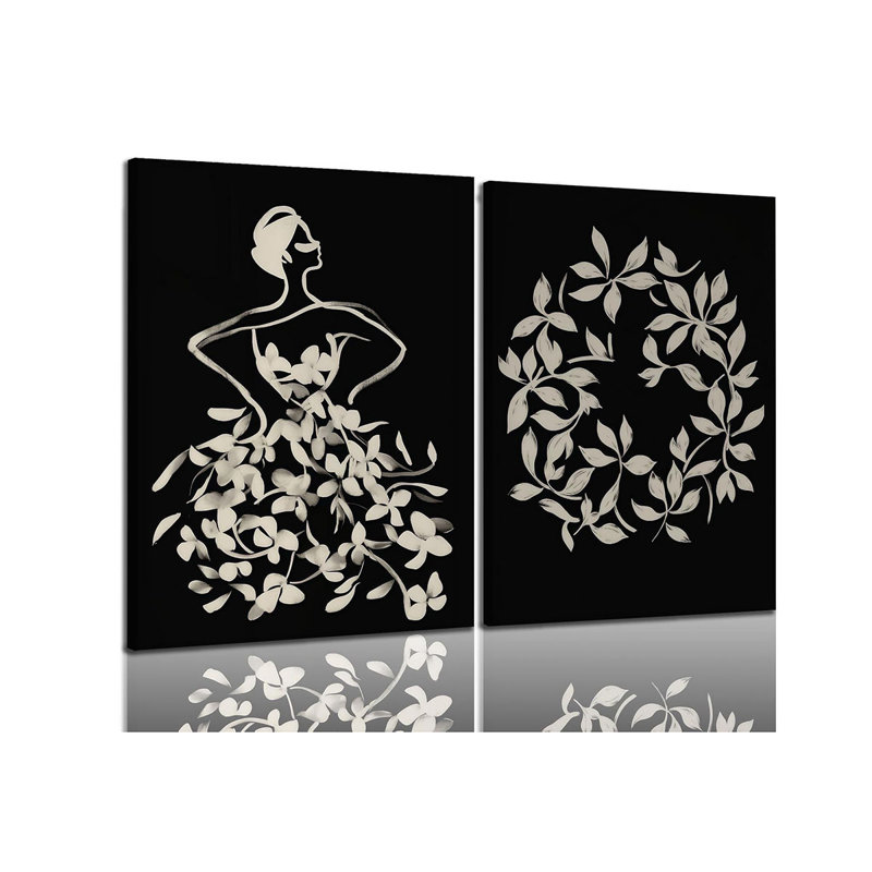 2 Piece Wrapped Canvas Print