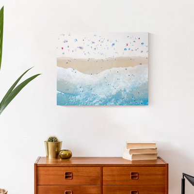 " Swimming Beach " Painting Print