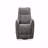 Upholstered Swivel With Recliner Function, Granite