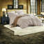 Linen Blend Striped Duvet Cover Set