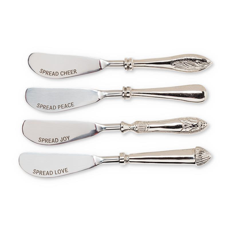 Épandeur de pâté festif. Ensemble de 4