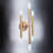 Steel Candle Wall Light