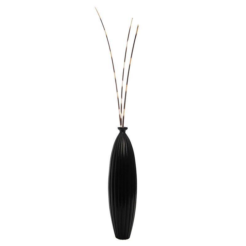 Ebony Wood Collection Wood Table Vase