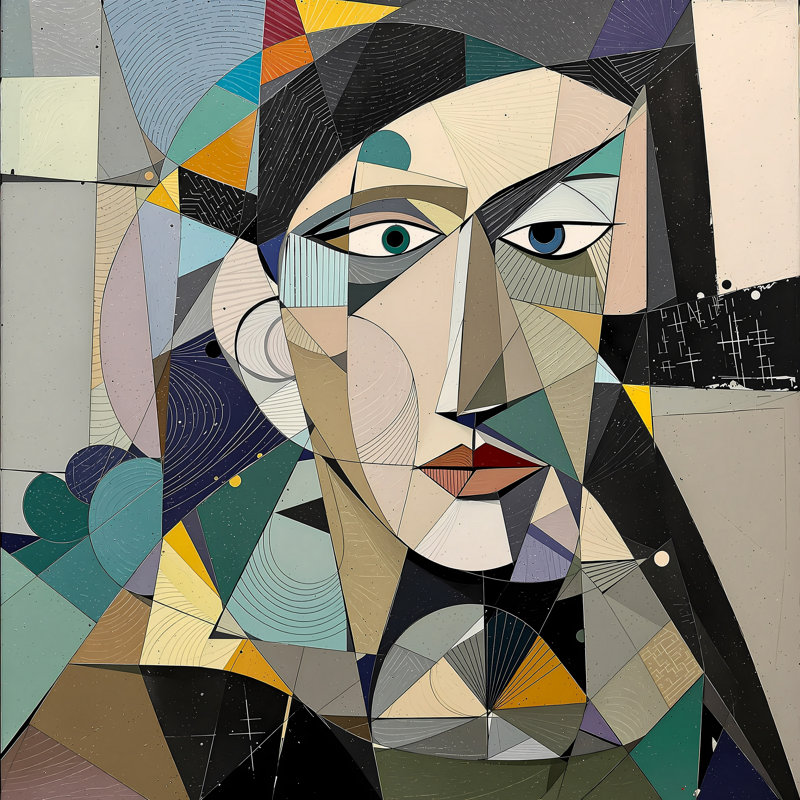 Shifting Realities, 24" H x 24" W