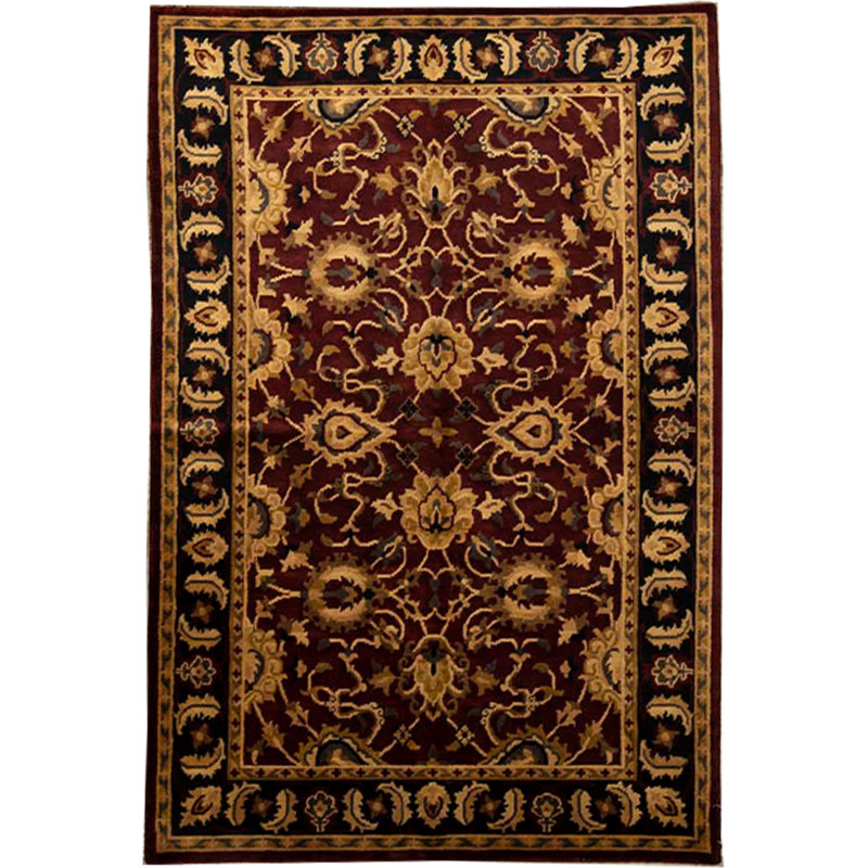 Himalayan Wool Oriental Area Rug in Beige