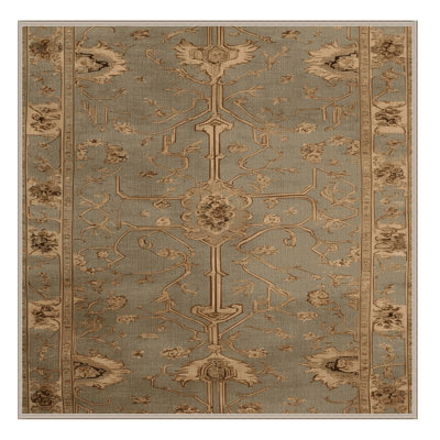 Tapis beige français lavable à la machine