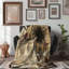 Couverture florale grunge - 1 pièce Sherpa-318607984