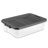 Sterilite Clear Plastic Stacking Storage Containers w/ Lid-98364765-98364771