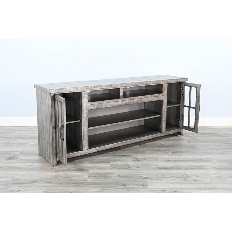 Console multimédia 76 po, Gris