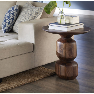 Rafaella Solid Wood End Table