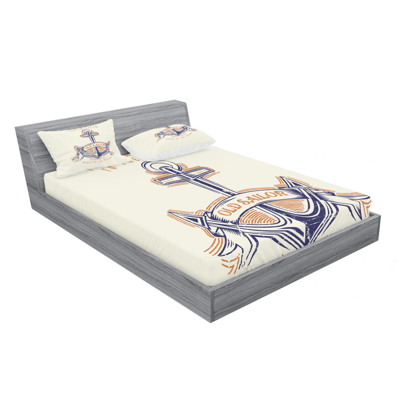 Microfiber Sheet Set, Full Sheet Set with Fitted Sheet