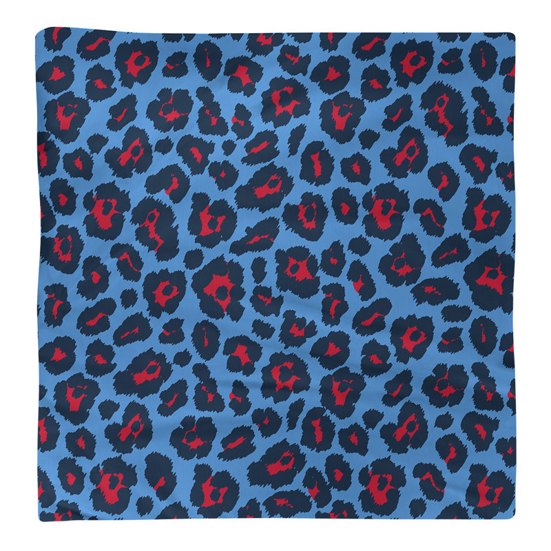 Serviette de table en coton Tennessee, 22 po x 22 po, Bleu / rouge / marine
