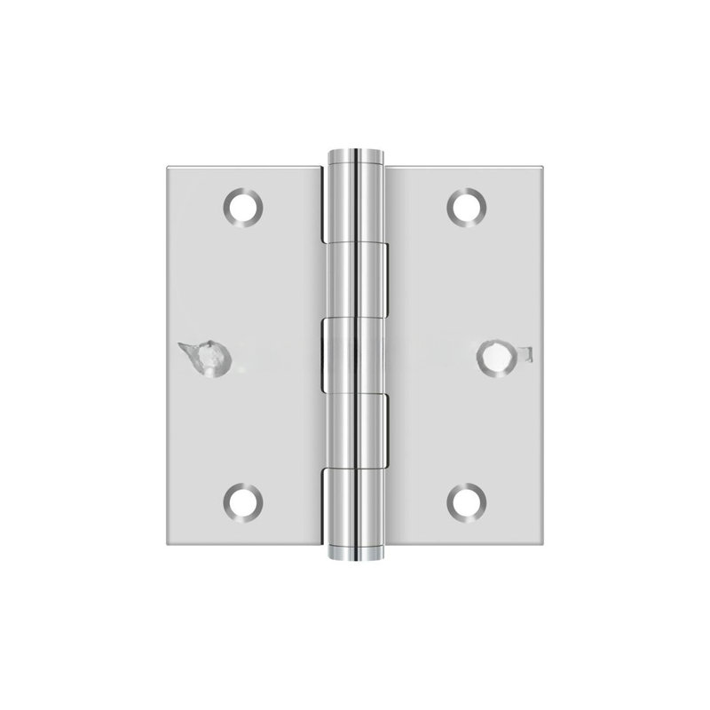 Stainless Steel Butt Bearing Hinge, Polished Stainless