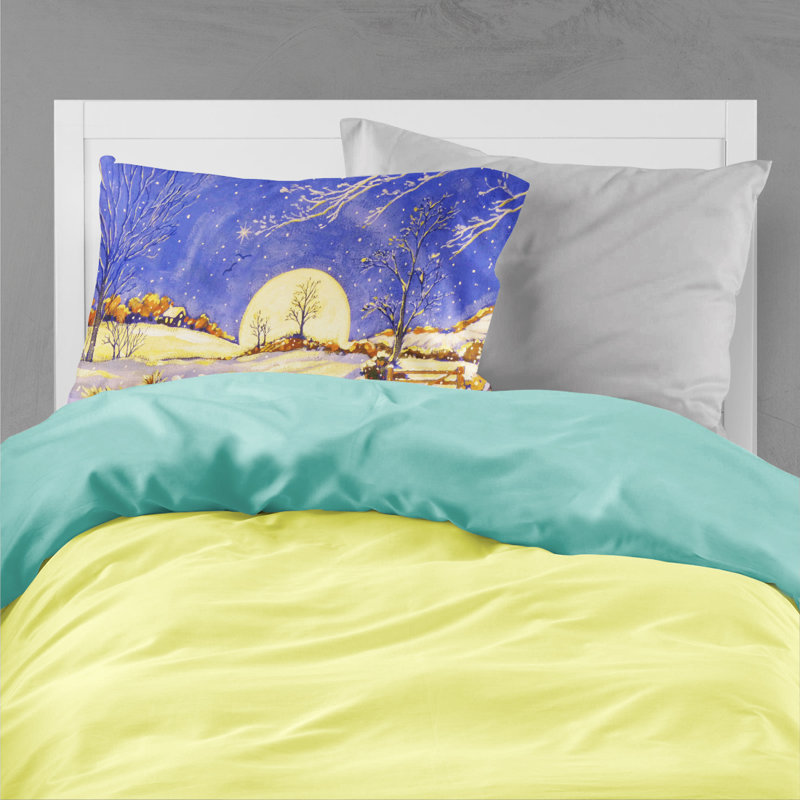  Taie d'oreiller Winter Moonrise par Roy Avis