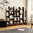 Industrial Freestanding Bookcase With 2 Drawers And 12 Shelves, Rustic Brown Display For Bedroom, Living Room, Home Office Drawers, Shelves Storage, Suitable