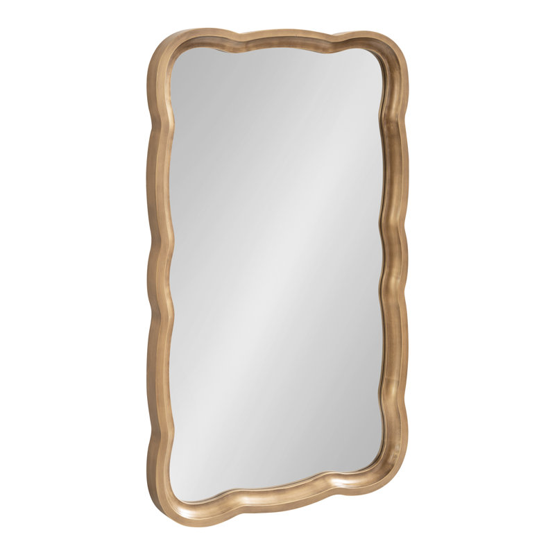 Miroir Lonnie, Doré