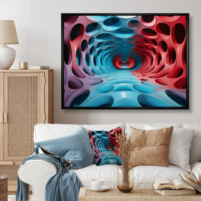 " Op Blue And Red Focus "