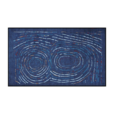 Machine Washable Gray Area Rug
