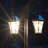 Victorian Double Head Post Lamp