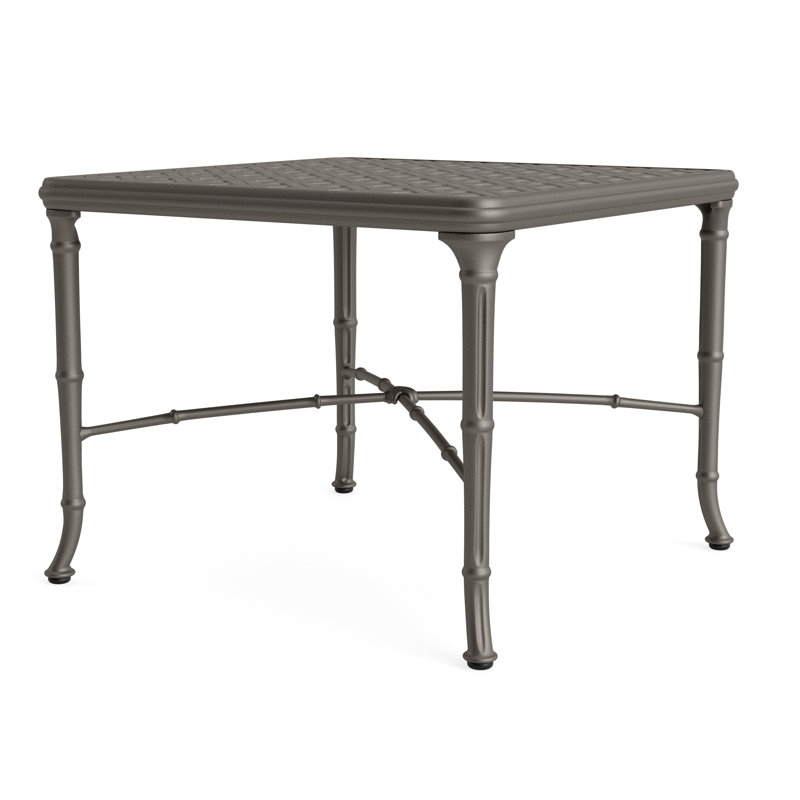 Calcutta Outdoor Square Side Table, Mica