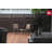 48'' H x 24'' W Brown Composite Fence Panels