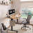 Daejha Adjustable Metal Base Standing Desk-855172443